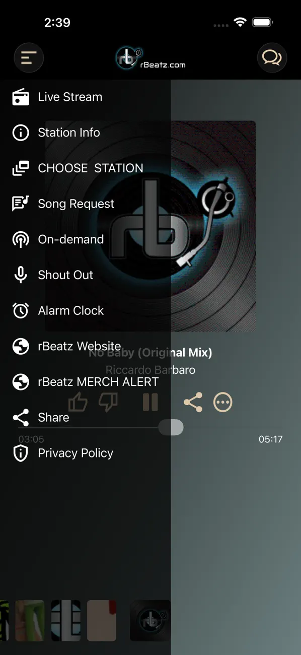 Screenshot #3 pour rBeatz Radio