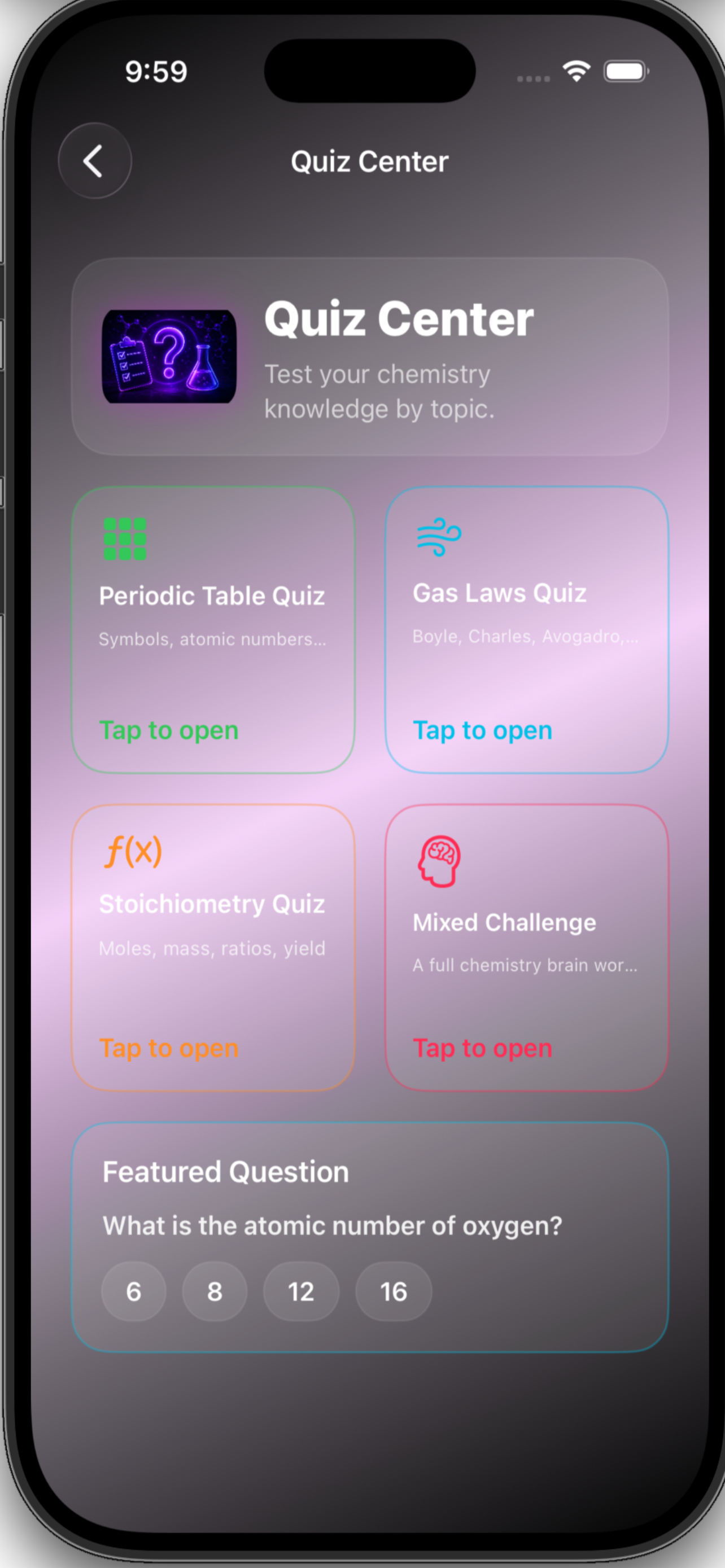 ChemTutor Academy screenshot 2