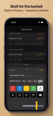 RXd - Workouts Tracker Screenshot 3 of 5