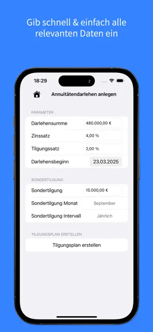 Tilgungsrechner • PRO screenshot 2