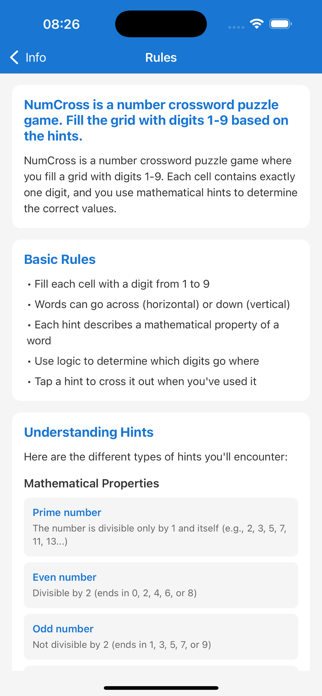 NumCross Puzzle Screenshot 4 of 5