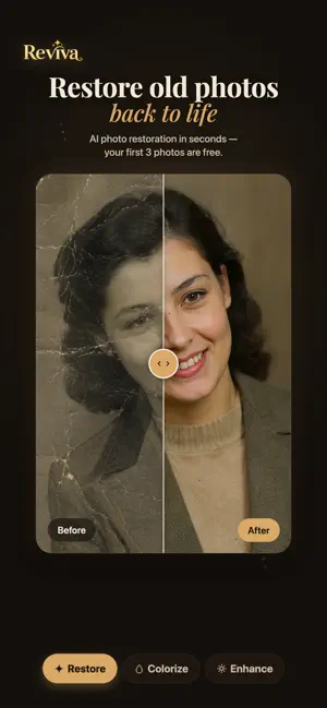 Reviva: Restore Old Photos screenshot 1
