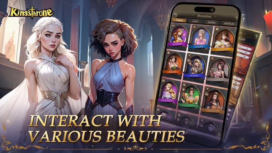 #1. King's Throne (iOS) โดย: Goat Co. Ltd