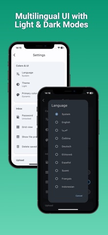 Upload Remote - Share via WiFi iPhone screenshot