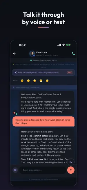CoachFlux: AI Life Coach screenshot 3