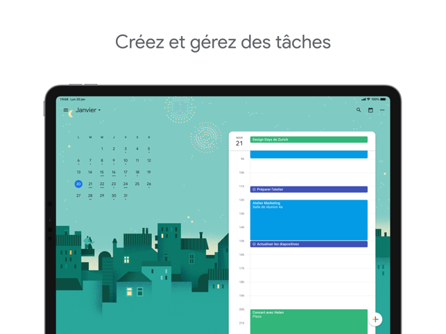 ‎Google Agenda : Organisez-vous Capture d'écran