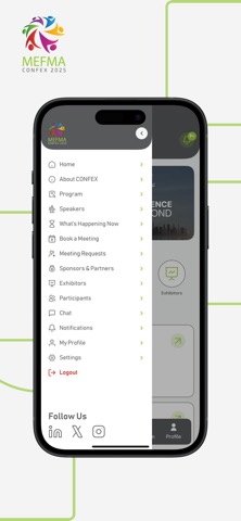 MEFMA CONFEX 2025 screenshot