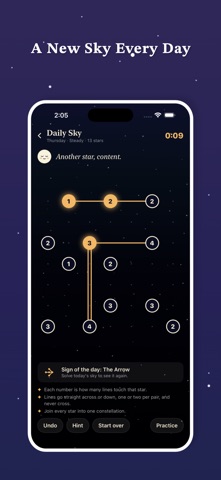 Stargazer: Daily Star Puzzles Screenshot 2 of 8