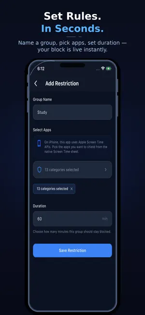 Focus Lock: Limit Screen Time screenshot 2