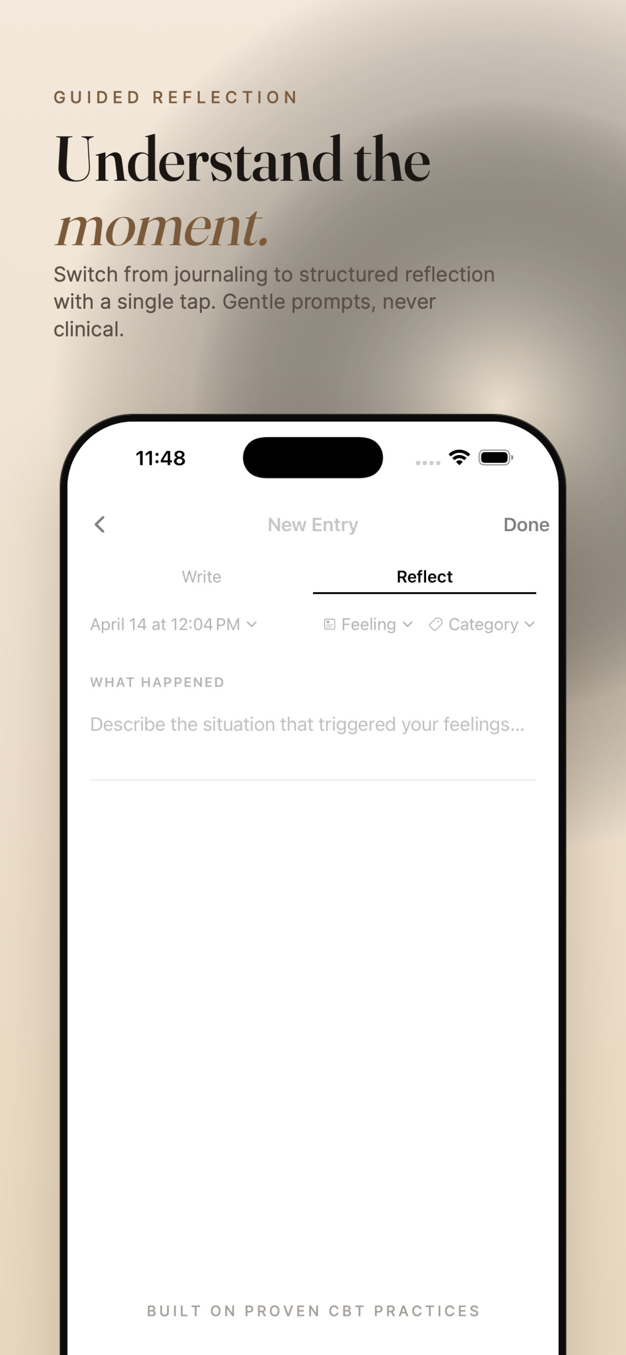 Reframe Journal screenshot 3