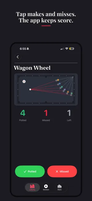Pool Drill Tracker screenshot 1