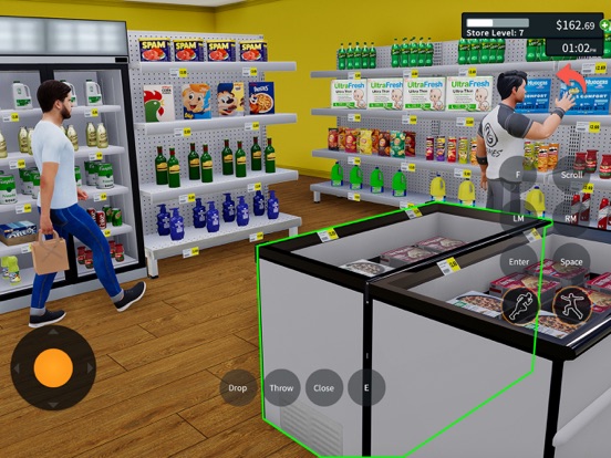 Supermarket Store Game 3D iPad screenshot 8 - Games app