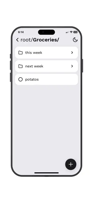 root - simple lists and tasks screenshot 4