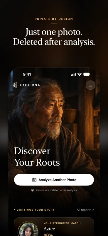 Ancestry & Ethnicity: Face DNA screenshot 7 of 7