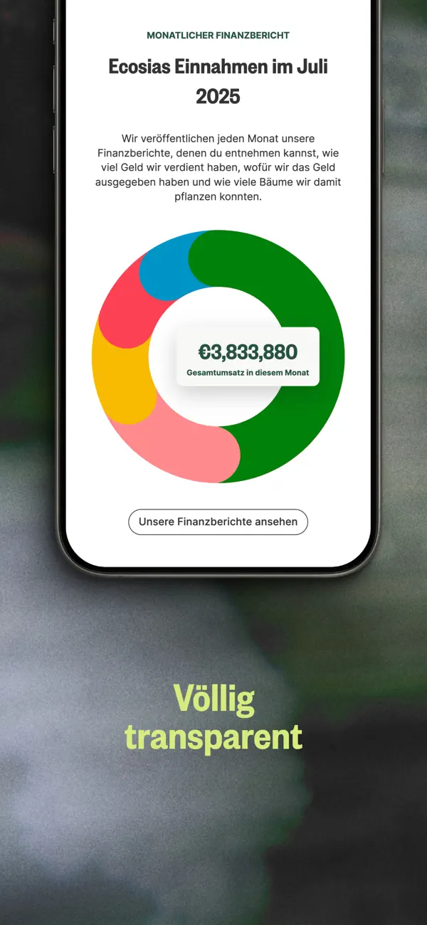 Ecosia: Browse to plant trees Screenshot 6