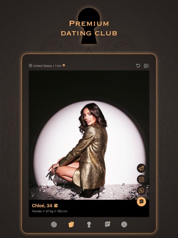 LeClub - Luxury Dating App iPad screenshot