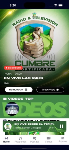 Radio TV Cumbre Fortificada screenshot