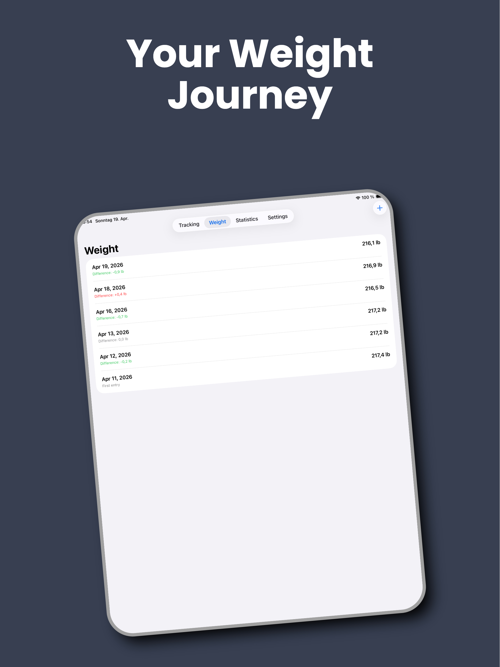 Simple Calories: Tracker