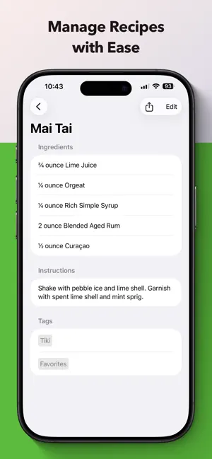 Chaser - Cocktail Recipes screenshot 2