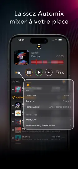 Capture d'écran de Djay - DJ App & AI Mixer sur iPhone 5