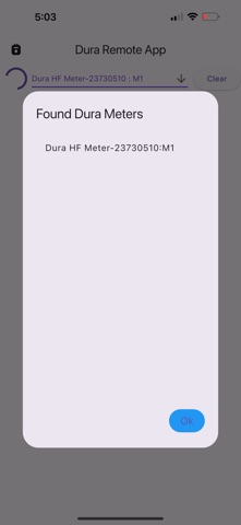 Dura Remote App screenshot