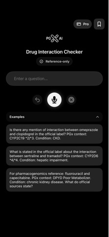 PGxAI Andromeda screenshot