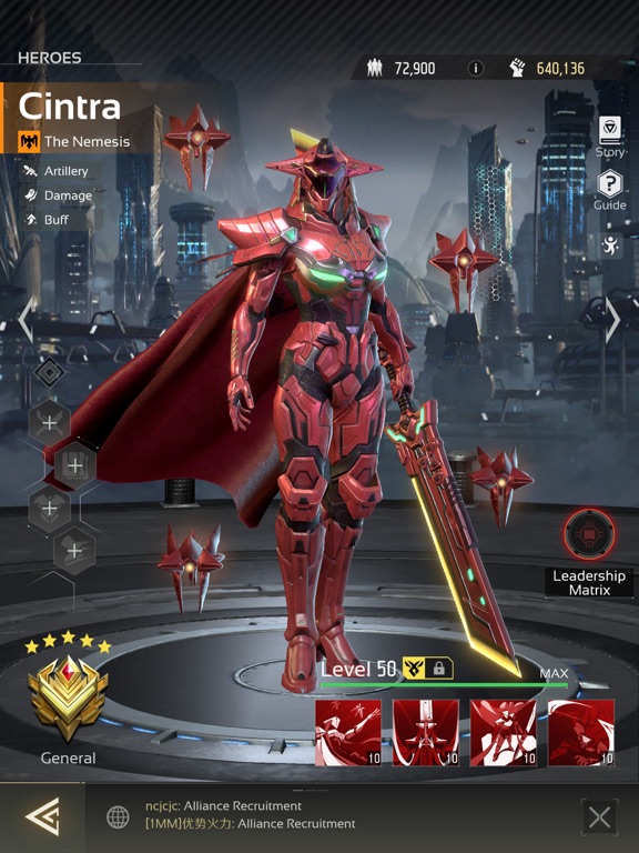 Nexus War iPad screenshot 7 - Games app