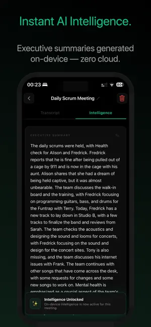 ScribeZero: Private AI Notes screenshot 1