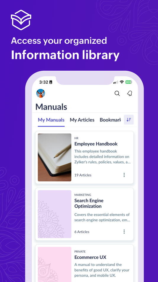 #1. Zoho Learn (iOS) 来自: Zoho Corporation