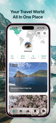 ToRoamy iPhone screenshot