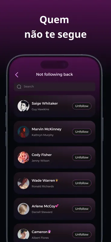 Unfollowers - インスタ フォローチェック screenshot 2 of 8