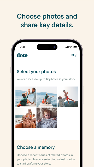 Dote: AI Photo Journal Screenshot 3 - AppWisp.com Dote: AI Photo Journal Screenshot 3 - AppWisp.com