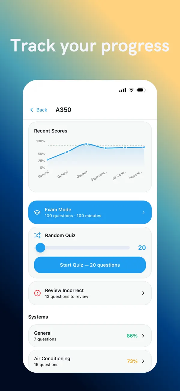 Screenshot #2 pour A320 A330 A350 Question Bank