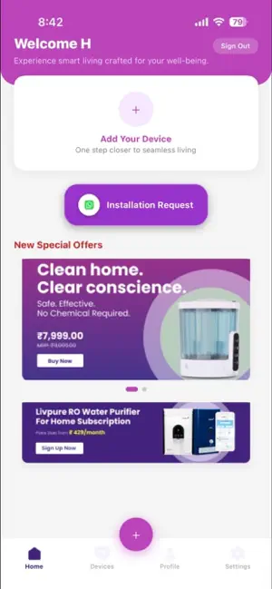Livpure Smart Plus screenshot 1