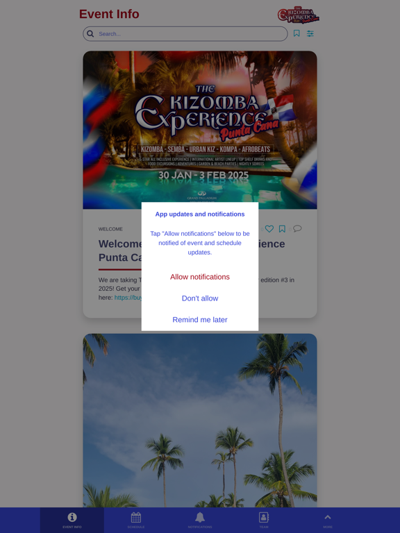 The Kizomba Experience iPad screenshot 8 - Entertainment app