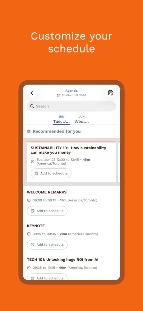 SiteSummit screenshot 3