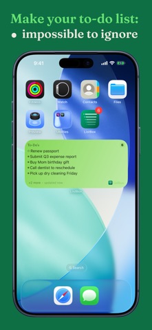ListBox screenshot