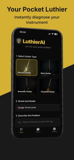 Guitar Repair - LuthierAI screenshot 1