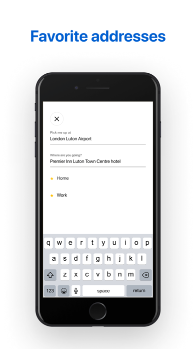 Pickup: Cab App, UK Screenshot