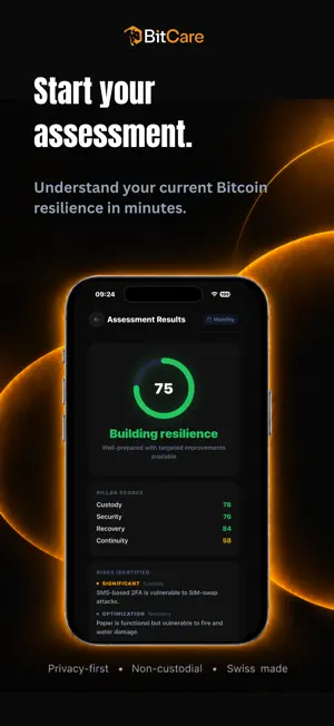 BitCare: Bitcoin Continuity screenshot 2