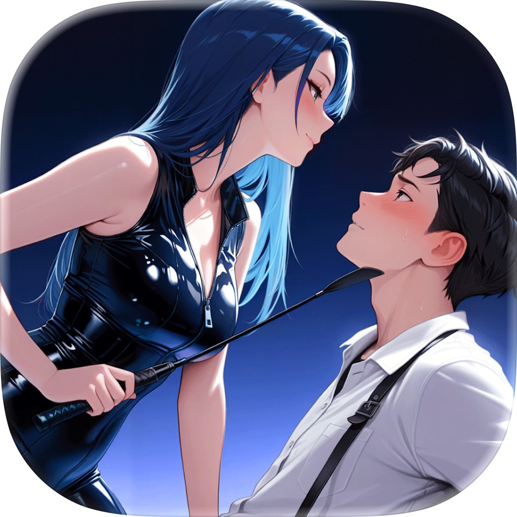 Apple App Store cover for Anime Dating Sim: Story Games