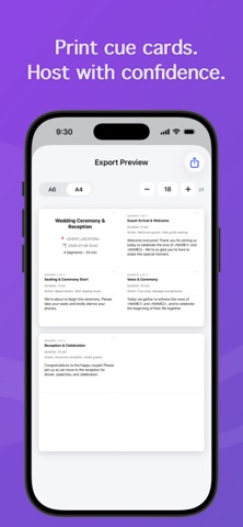StageCue: Event Host Assistant Screenshot 4 of 4