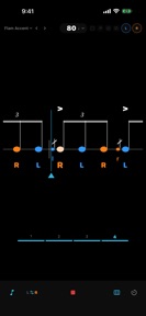 Riddiments — Drum Practice screenshot