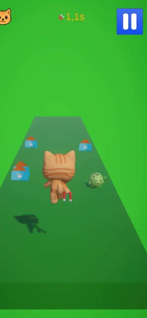 Petek : Super Cat Runner screenshot 1