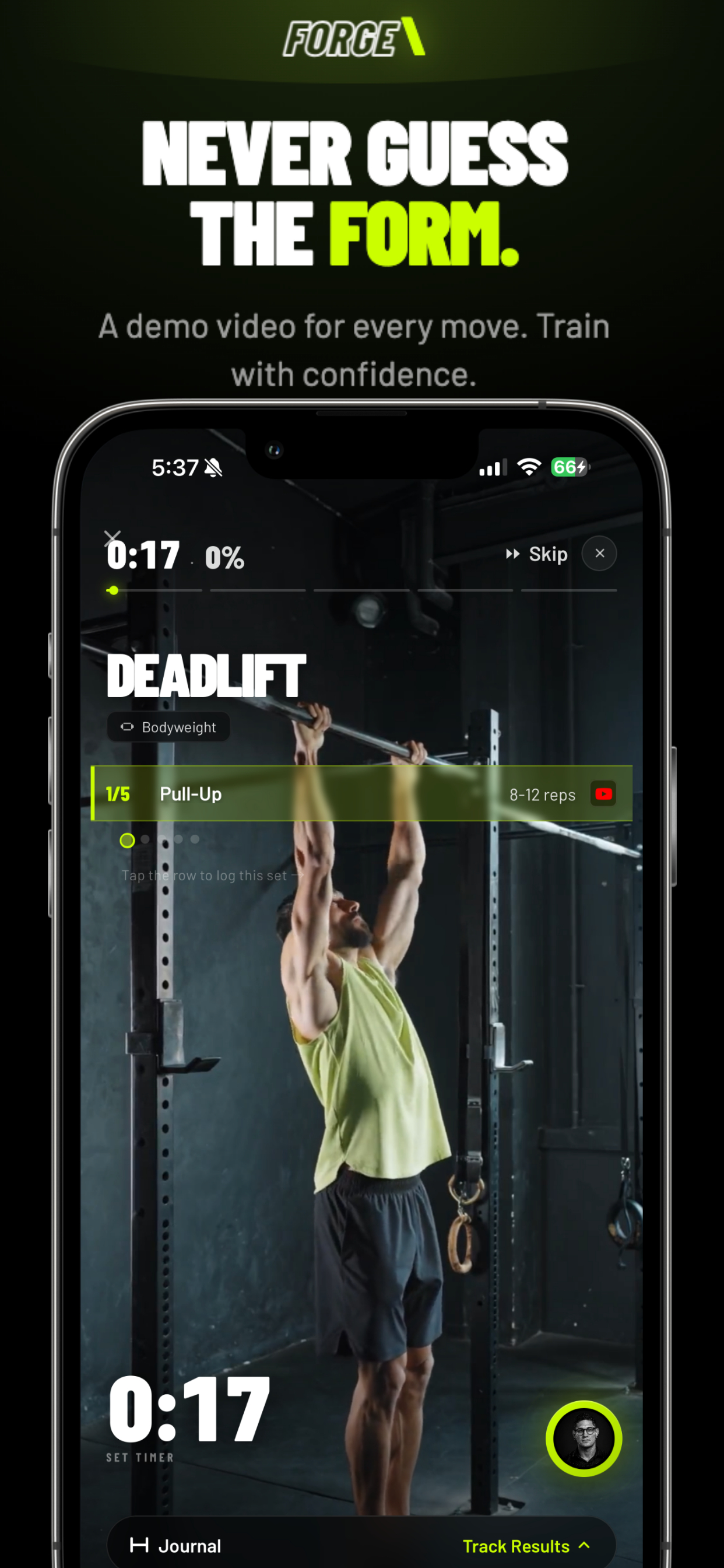 Forge: Daily Workout Streak