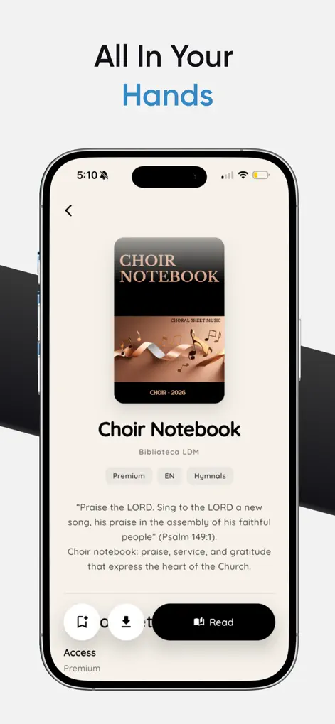 BIBLIOTECA LDM - Entertainment App | MWM