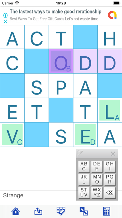 CrosswordMaker Screenshot