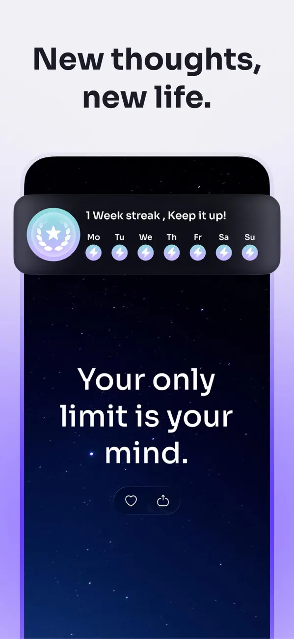 Screenshot #2 pour Inspire: Daily Motivation