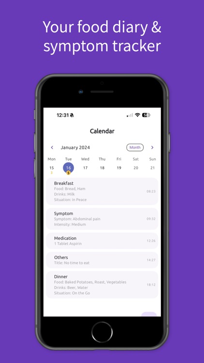 FoodLog - Nutrition Diary