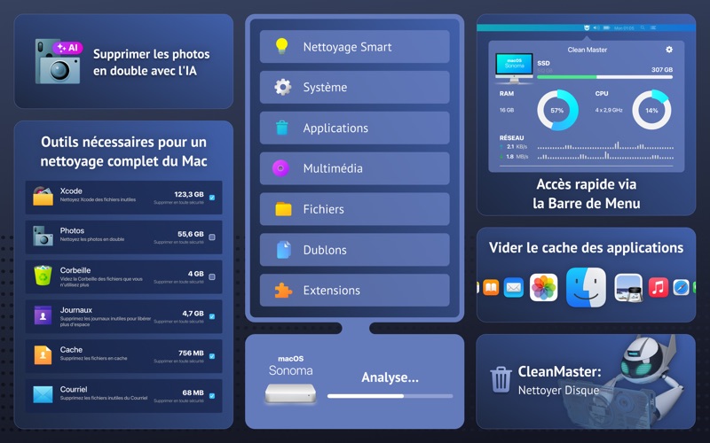 Screenshot #1 pour CleanMaster: Nettoyer Disque